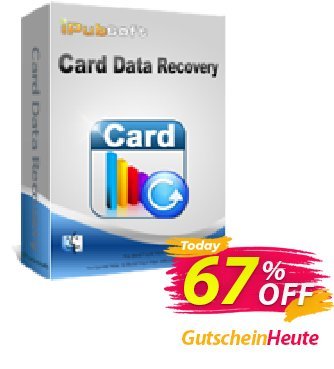 iPubsoft Card Data Recovery for Mac Coupon, discount 65% disocunt. Promotion: 