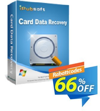 iPubsoft Card Data Recovery discount coupon 65% disocunt - 