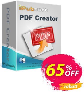 iPubsoft  PDF Creator for Mac Coupon, discount 65% disocunt. Promotion: 