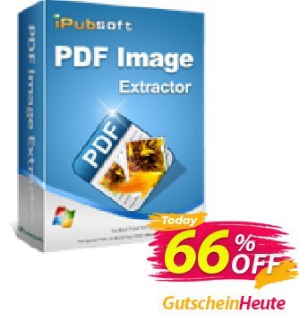 iPubsoft PDF Image Extractor Coupon, discount 65% disocunt. Promotion: 