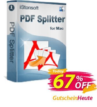 iPubsoft PDF Splitter for Mac Coupon, discount 65% disocunt. Promotion: 