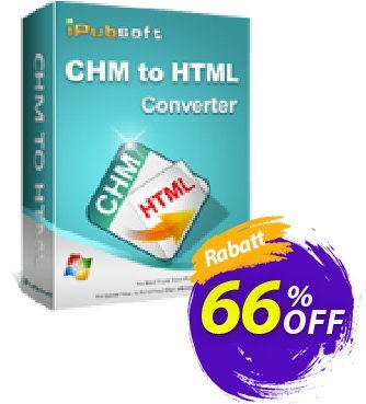 iPubsoft CHM to HTML Converter Coupon, discount 65% disocunt. Promotion: 