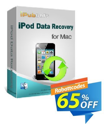 iPubsoft iPod Data Recovery for Mac Coupon, discount 65% disocunt. Promotion: 