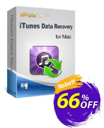 iPubsoft iTunes Data Recovery for Mac Coupon, discount 65% disocunt. Promotion: 