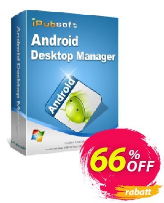 iPubsoft Android Desktop Manager discount coupon 65% disocunt - 