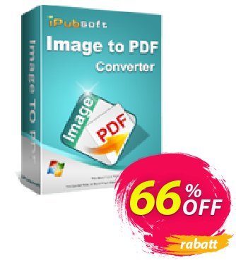 iPubsoft Image to PDF Converter Coupon, discount 65% disocunt. Promotion: 