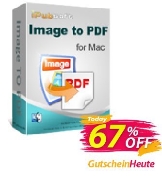 iPubsoft Image to PDF Converter for Mac Coupon, discount 65% disocunt. Promotion: 