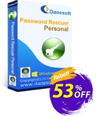 Daossoft Password Rescuer Personal Coupon, discount 40% daossoft (36100). Promotion: 40% daossoft (36100)