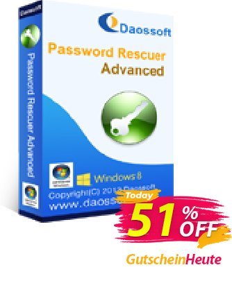 Daossoft Password Rescuer Advanced Coupon, discount 40% daossoft (36100). Promotion: 40% daossoft (36100)