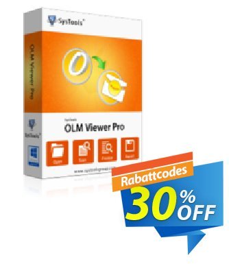 SysTools OLM Viewer Pro - 10 Users Coupon, discount SysTools coupon 36906. Promotion: SysTools promotion codes 36906