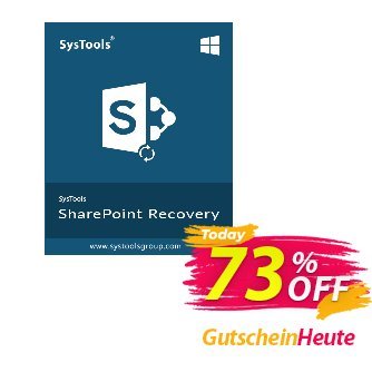 SysTools Sharepoint Recovery Gutschein 50% OFF SysTools Sharepoint Recovery, verified Aktion: Awful sales code of SysTools Sharepoint Recovery, tested & approved