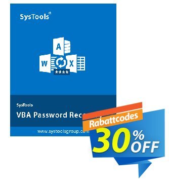 SysTools VBA Password Recovery (Business) discount coupon SysTools coupon 36906 - 