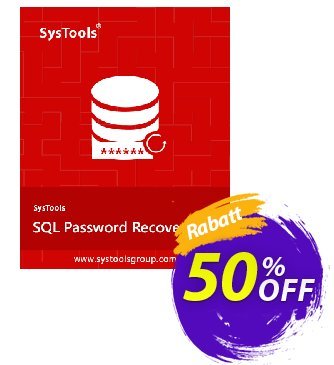 SysTools  SQL Password Recovery - Business License Coupon, discount SysTools Summer Sale. Promotion: 