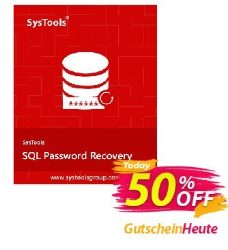 SysTools  SQL Password Recovery - Enterprise License discount coupon SysTools Summer Sale - 