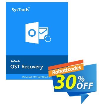 SysTools OST Recovery - Technician License  Gutschein SysTools coupon 36906 Aktion: 