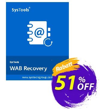 SysTools WAB Recovery discount coupon SysTools Summer Sale - 