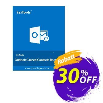 SysTools Outlook Cached Contacts Recovery Coupon, discount SysTools Summer Sale. Promotion: 