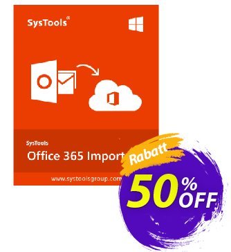 SysTools Office 365 Import Gutschein 50% OFF SysTools Office 365 Import, verified Aktion: Awful sales code of SysTools Office 365 Import, tested & approved