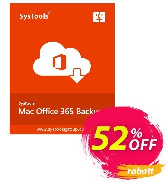 SysTools Mac Office 365 Backup & Restore Coupon, discount SysTools Summer Sale. Promotion: awful sales code of SysTools Mac Office 365 Backup 2024