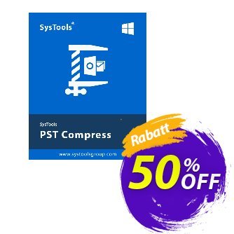 SysTools PST Compress Coupon, discount SysTools Summer Sale. Promotion: 