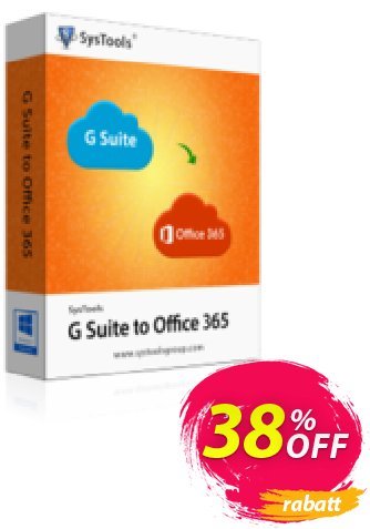 SysTools G Suite to Office 365 Coupon, discount SysTools Summer Sale. Promotion: awful discount code of SysTools G Suite to Office 365 2024