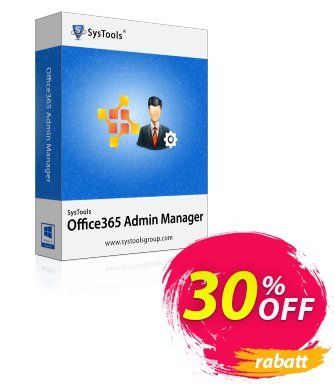 SysTools Office 365 Admin Manager (Site License) discount coupon SysTools Summer Sale - special discounts code of SysTools Office 365 Admin Manager - Site License 2024