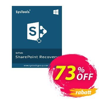 SharePoint Recovery (Personal License) discount coupon SysTools Summer Sale - awful offer code of SysTools Sharepoint Recovery 2024
