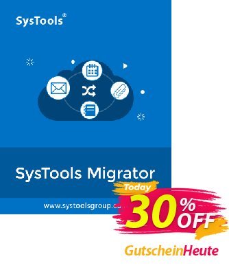 SysTools Migrator Advanced Gutschein SysTools Spring Offer Aktion: impressive promo code of SysTools Migrator (G Suite) + Managed Services 2024