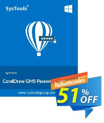 SysTools CorelDraw GMS Password Remover Gutschein SysTools Summer Sale Aktion: exclusive sales code of SysTools CorelDraw GMS Password Remover 2024