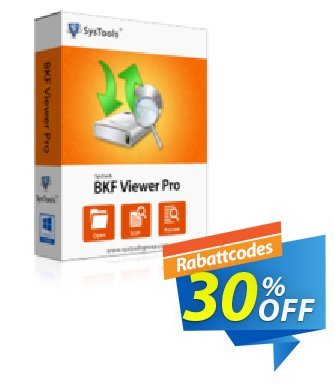 SysTools BKF Viewer Pro Gutschein SysTools Summer Sale Aktion: marvelous sales code of SysTools BKF Viewer Pro 2024