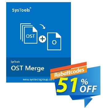 SysTools OST Merge Coupon, discount 50% OFF SysTools OST Merge, verified. Promotion: Awful sales code of SysTools OST Merge, tested & approved