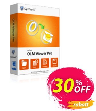 SysTools OLM Viewer Pro Gutschein SysTools Summer Sale Aktion: awful promo code of SysTools OLM Viewer Pro 2024