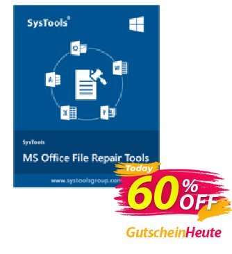 SysTools MS Office Repair Toolkit Coupon, discount SysTools Pre-Spring Exclusive Offer. Promotion: formidable promo code of Special Offer - SysTools MS Office Recovery Toolkit 2024