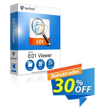 SysTools E01 Viewer Pro Gutschein SysTools Summer Sale Aktion: amazing offer code of SysTools E01 Viewer Pro 2024