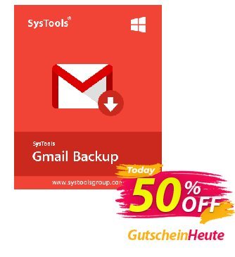 SysTools GMail Backup (25 Users) Coupon, discount SysTools coupon 36906. Promotion: 