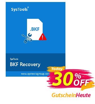 SysTools BKF Repair Coupon, discount SysTools BKF Repair marvelous offer code 2024. Promotion: 
