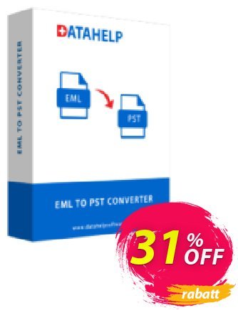 DataHelp EML to PST Wizard Coupon, discount SysTools Spring Offer. Promotion: Awful promo code of DataHelp EML to PST Wizard 2024
