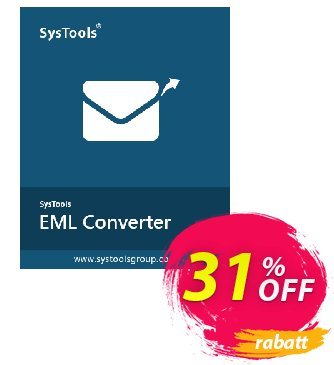 SysTools EML Converter Coupon, discount SysTools Pre Monsoon Offer. Promotion: Awful sales code of SysTools EML Converter, tested in December 2024