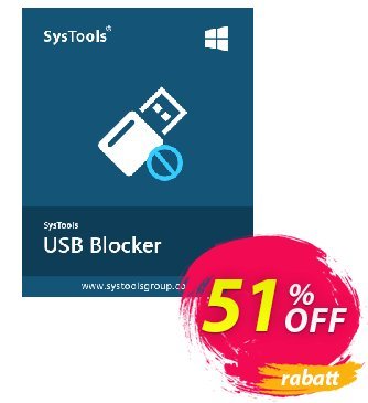 SysTools USB Blocker Coupon, discount 50% OFF SysTools USB Blocker, verified. Promotion: Awful sales code of SysTools USB Blocker, tested & approved