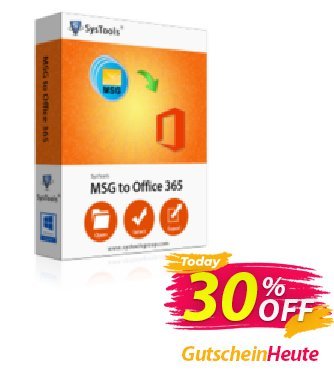 SysTools MSG Converter + Office 365 Backup - 1 License  Gutschein SysTools Pre-Summer Offer Aktion: Awesome deals code of SysTools MSG Converter + Office 365 Backup - One License 2024