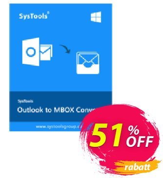 SysTools Outlook to MBOX Coupon, discount SysTools Summer Sale. Promotion: 