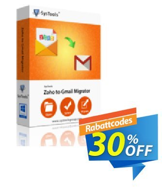 SysTools Zoho Backup + Outlook to G Suite Coupon, discount SysTools Spring Offer. Promotion: Impressive deals code of SysTools Zoho Backup + Outlook to G Suite - One License 2024