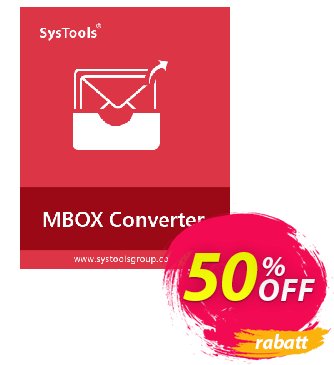 Systools MBOX Converter (Business License) Coupon, discount SysTools coupon 36906. Promotion: 