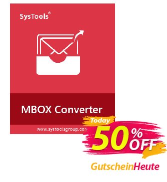 Systools MBOX Converter (Enterprise License)Promotionsangebot SysTools coupon 36906