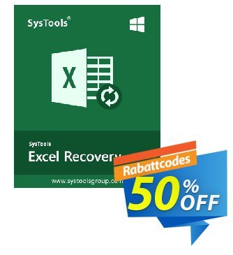 SysTools Excel Recovery - Business License  Gutschein SysTools coupon 36906 Aktion: 