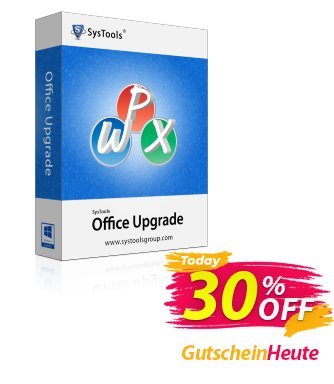 SysTools Office Upgrade (Business) Coupon, discount SysTools coupon 36906. Promotion: 