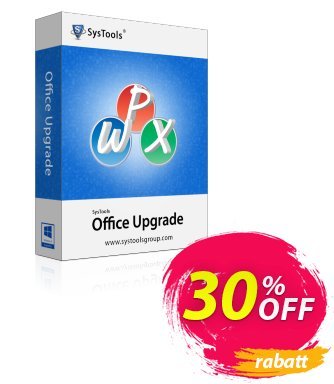 SysTools Office Upgrade (Enterprise) Coupon, discount SysTools coupon 36906. Promotion: 