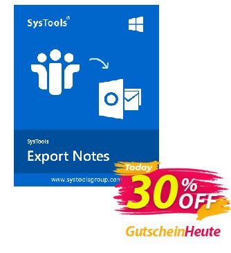SysTools Export Notes Coupon, discount 30% OFF SysTools Export Notes, verified. Promotion: Awful sales code of SysTools Export Notes, tested & approved