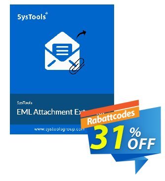 SysTools Mac EML Attachment Extractor Coupon, discount 30% OFF SysTools Mac EML Attachment Extractor, verified. Promotion: Awful sales code of SysTools Mac EML Attachment Extractor, tested & approved