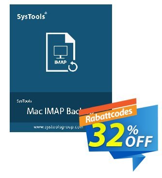 SysTools Mac IMAP Backup Coupon, discount 30% OFF SysTools Mac IMAP Backup, verified. Promotion: Awful sales code of SysTools Mac IMAP Backup, tested & approved